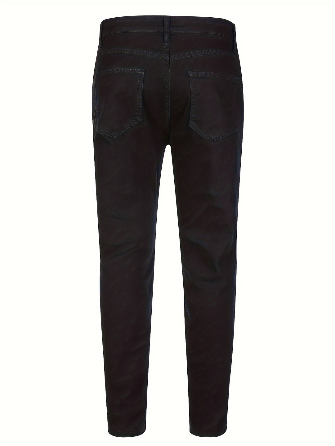 Men's Patchwork Jeans | Slim Fit | Stretch Denim | Trendy Style