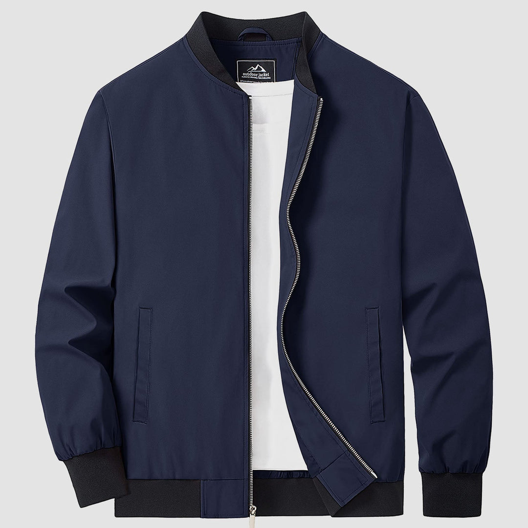 Winter Jacket Men | Functional Pockets | Lightweight Bomber Jacket