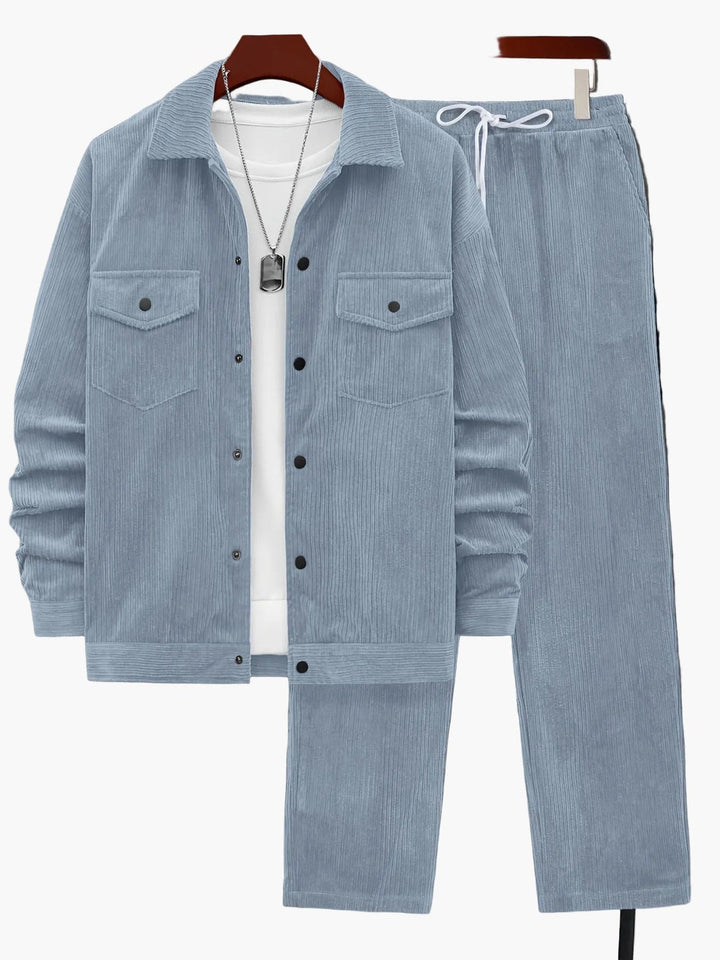 Men's Set | Vintage | With Buttons | Winter
