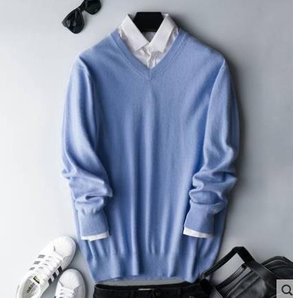 First-class cashmere sweater for men with high quality and effortless style | Wessel