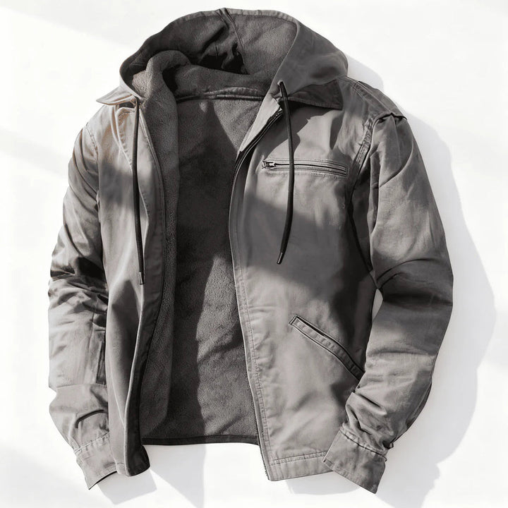 Men's Jacket | Oversized | With Hood | Winter
