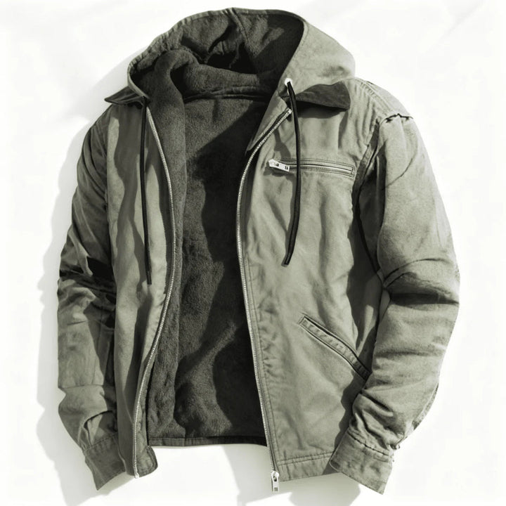 Men's Jacket | Oversized | With Hood | Winter