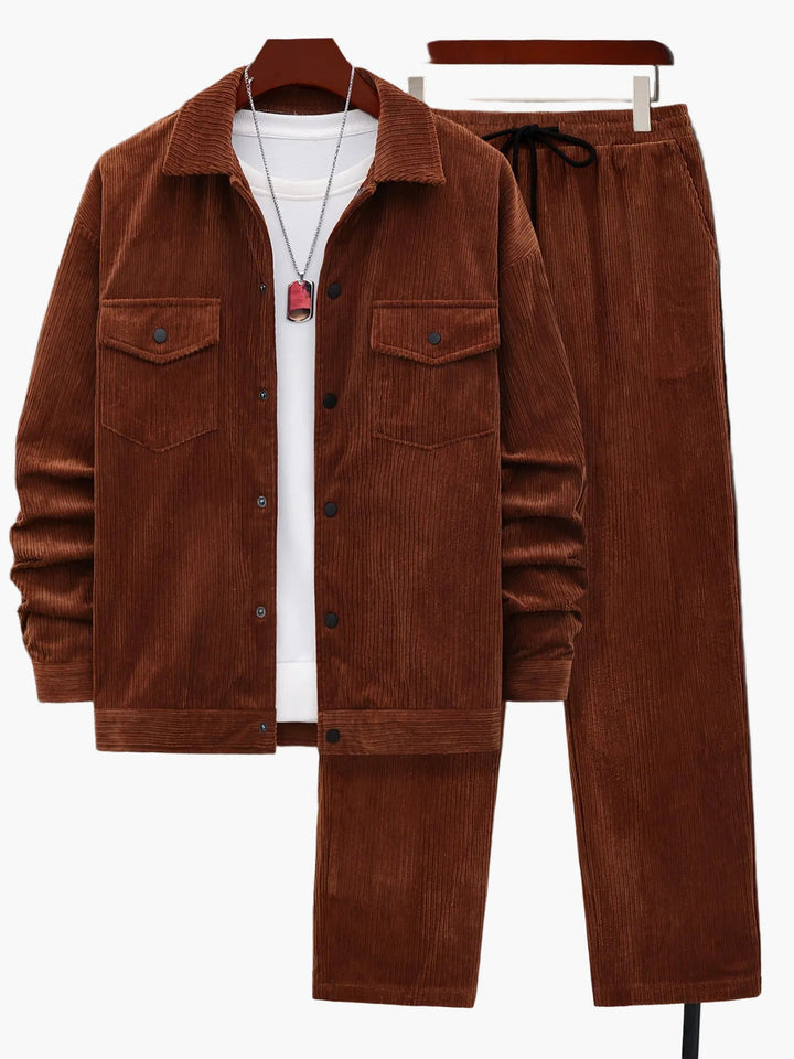 Men's Set | Vintage | With Buttons | Winter