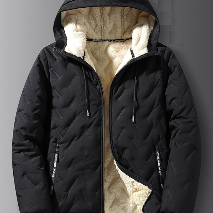 Winter Jacket Men | Thermal Lined | Windproof with Hood | Loose Fit