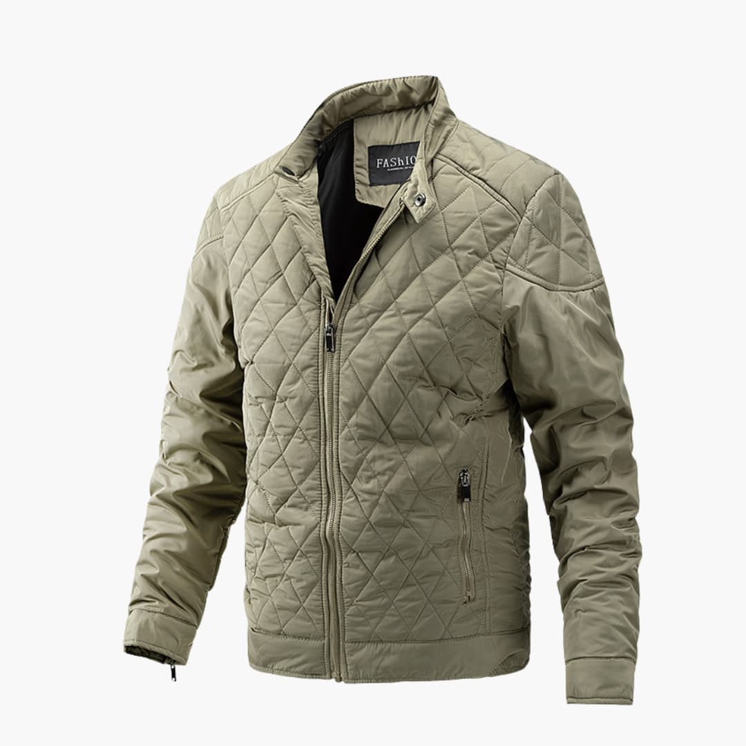 Winter Jacket Men | Quilted Intermediate Jacket | Windproof & Warm