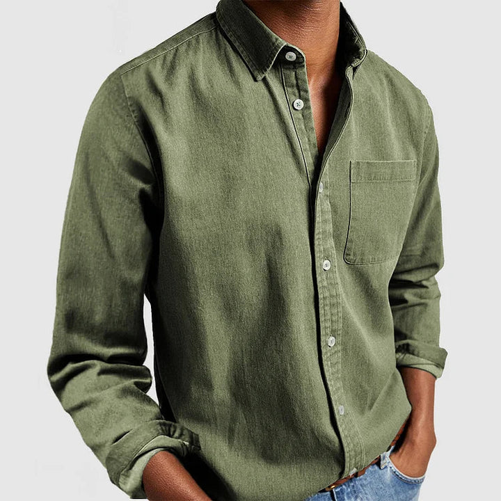 Men's Loose Fit Shirt | Lightweight & Breathable | Cotton Linen
