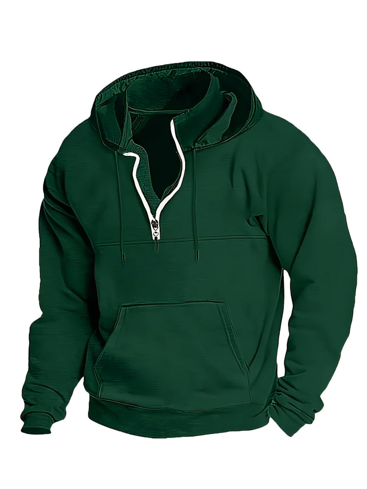 Men's Hoodie | Casual & Comfortable | With Kangaroo Pocket | Solid Color