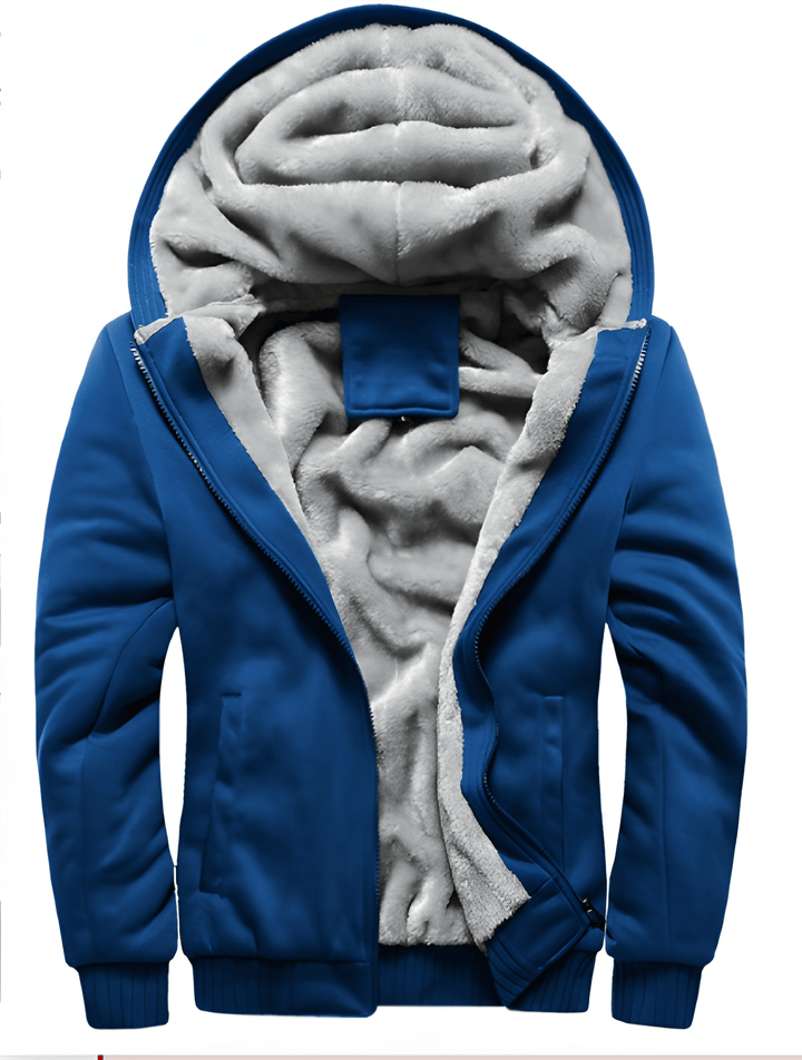 Winter Jacket for Men | Hood & Plush Finish | Mid Jacket for Men