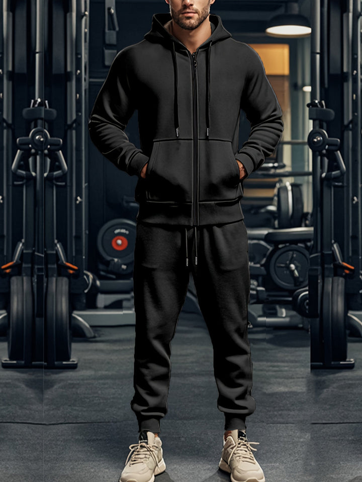 Men's Tracksuit Hoodie & Jogging Pants Comfortable & Casual For Sports & Leisure, view 2 - Elena Harper
