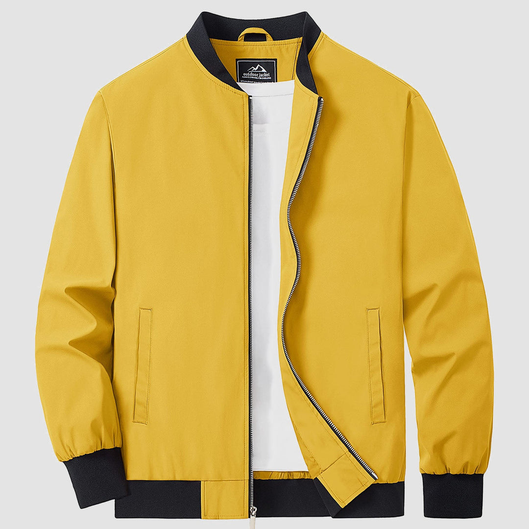 Winter Jacket Men | Functional Pockets | Lightweight Bomber Jacket