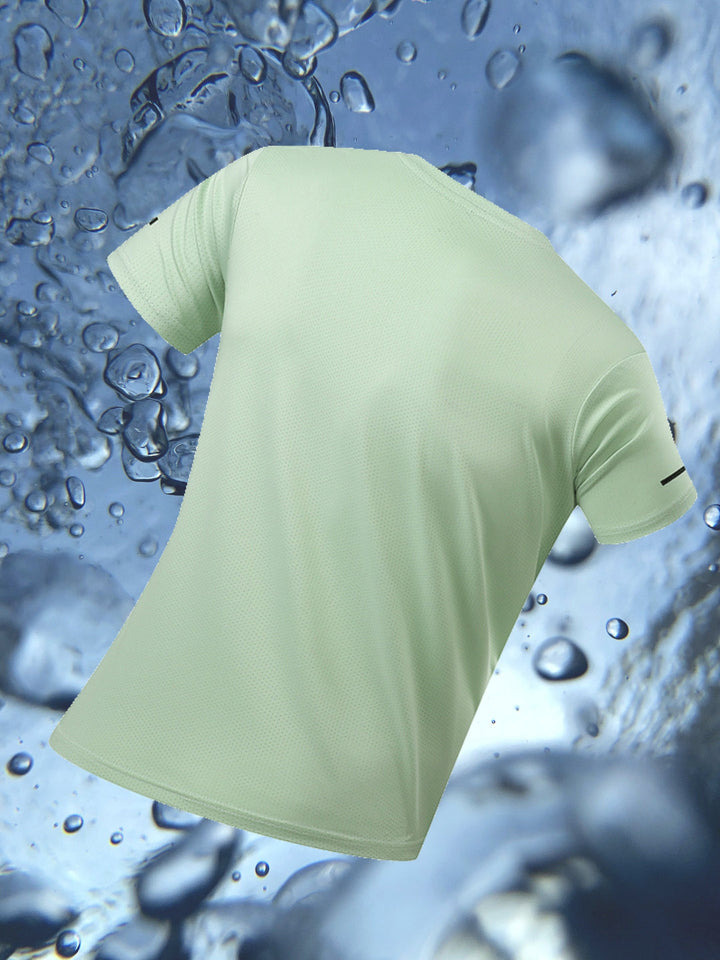 Men's T-Shirt Quick-Dry & Breathable Striped Pattern & Comfort Fit Sport & Casual, view 7 - Elena Harper