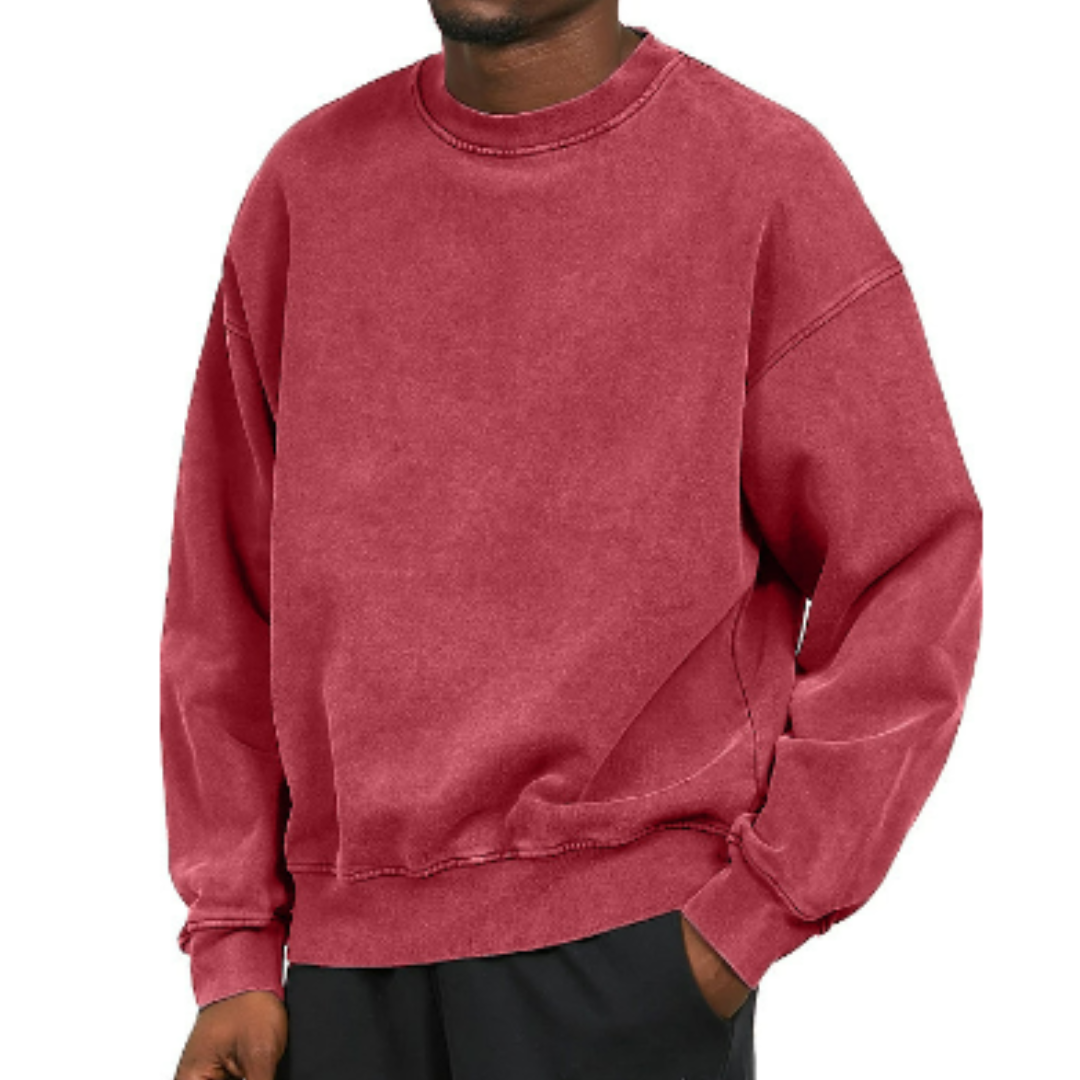 Sweaters for Men | Warm & Casual | Oversized O-neck Sweater for Men