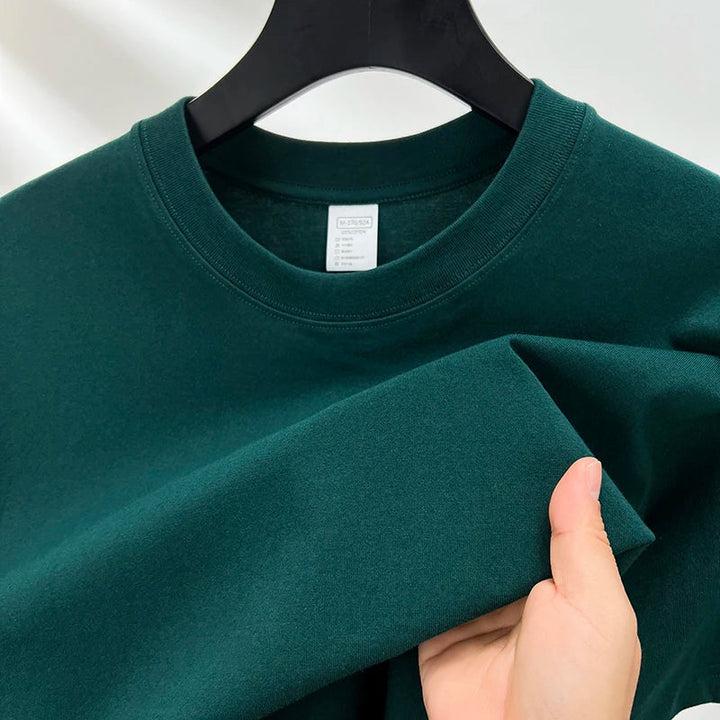 Men's T-shirt | Breathable & Loose Fit | Summer | Solid Color