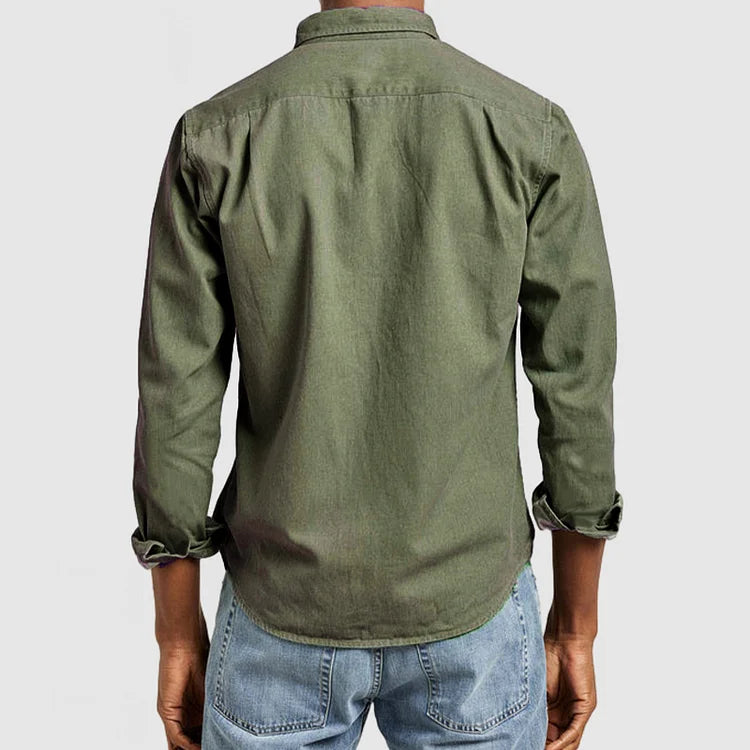 Men's Loose Fit Shirt | Lightweight & Breathable | Cotton Linen