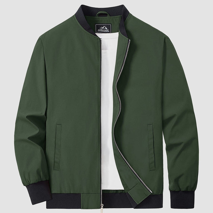 Winter Jacket Men | Functional Pockets | Lightweight Bomber Jacket