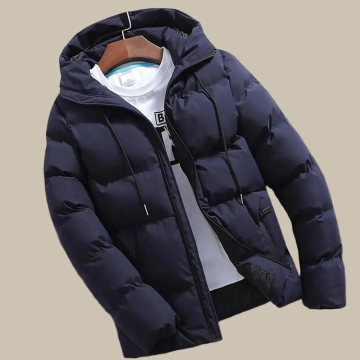 Winter Jacket Men | Waterproof | Puffer Design | With Hood