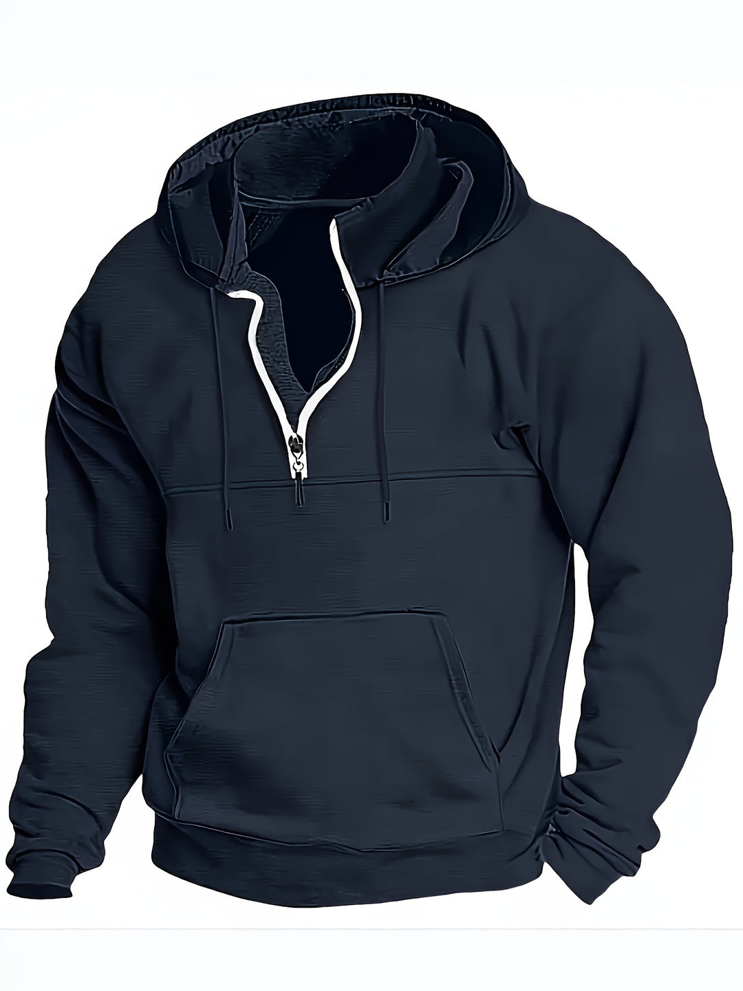 Men's Hoodie | Casual & Comfortable | With Kangaroo Pocket | Solid Color