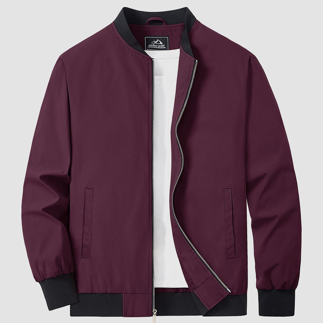 Winter Jacket Men | Functional Pockets | Lightweight Bomber Jacket