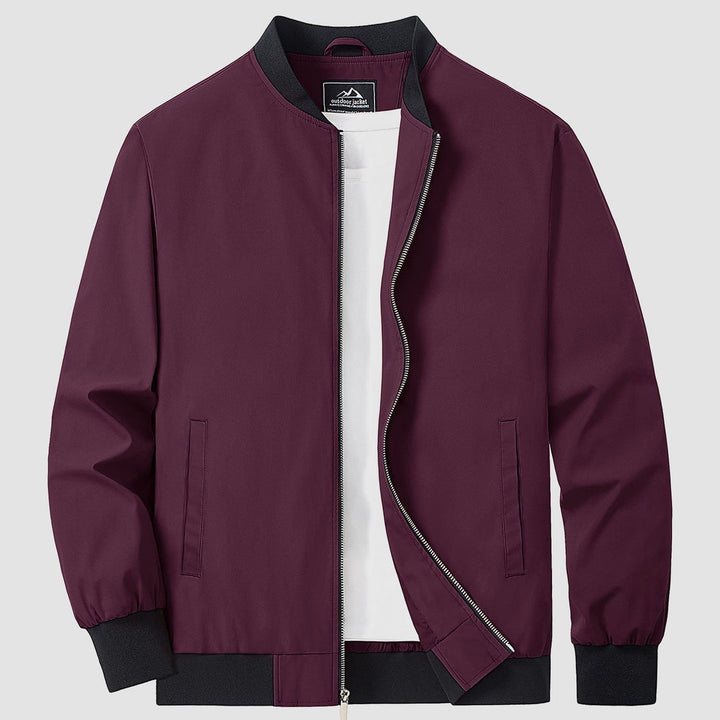 Winter Jacket Men | Functional Pockets | Lightweight Bomber Jacket