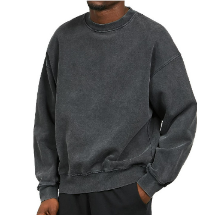 Sweaters for Men | Warm & Casual | Oversized O-neck Sweater for Men