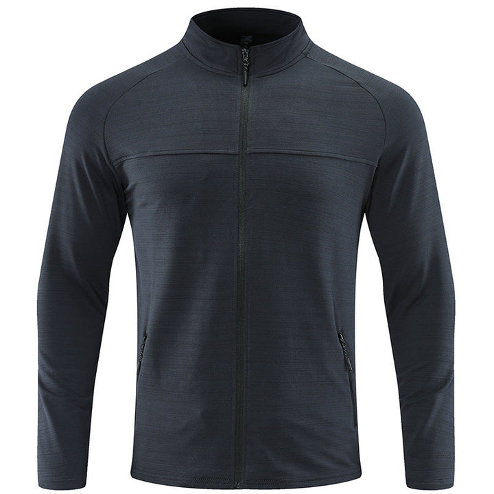 Men's Sports Jacket | Slim Fit & Lightweight | Breathable & Quick-Drying | Full-Zip
