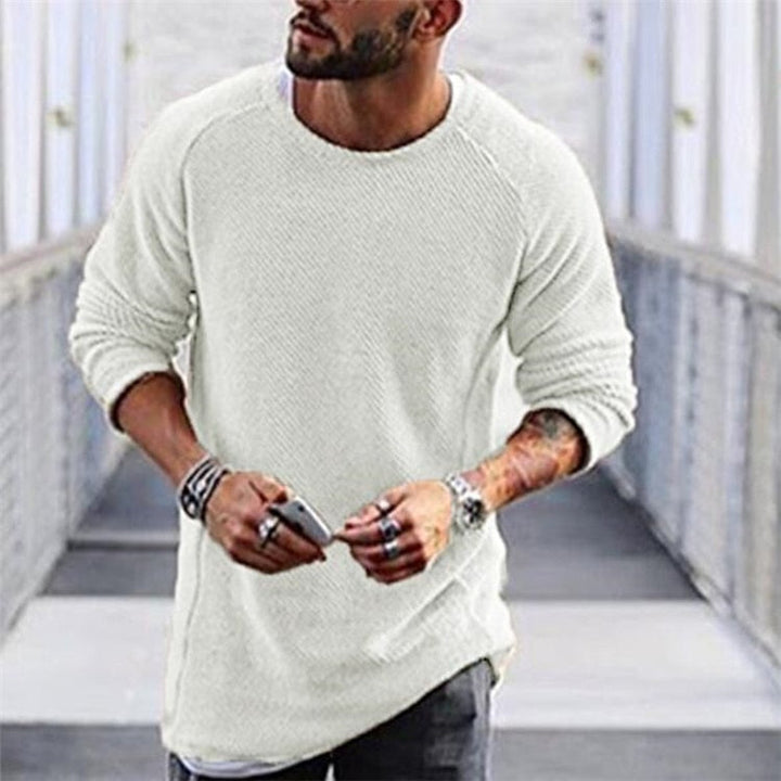 Men's Cardigan | Long Knitted Sweater | Comfort & Versatile Style