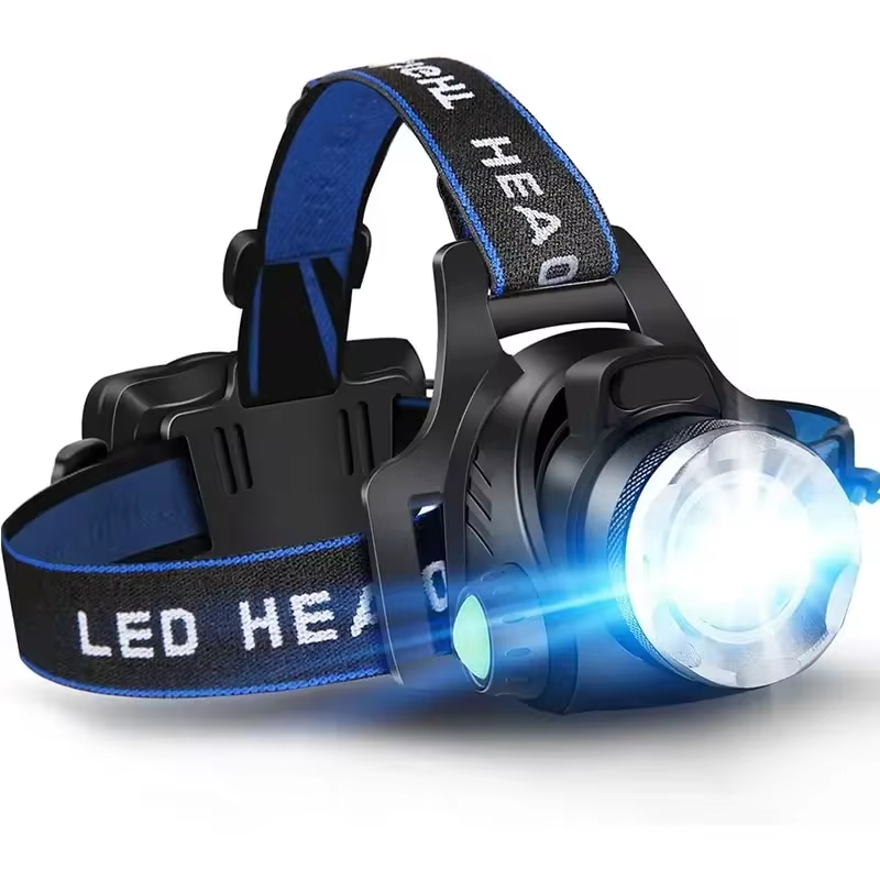 Rechargeable LED Headlamp – Bright Illumination for Outdoor Activities