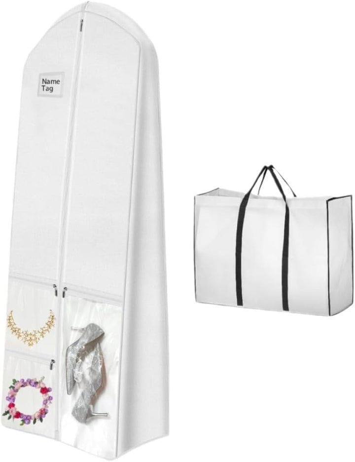 Dustproof Full-Length Bridal Gown Storage & Travel Set