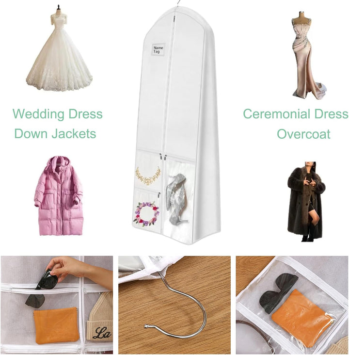 Dustproof Full-Length Bridal Gown Storage & Travel Set