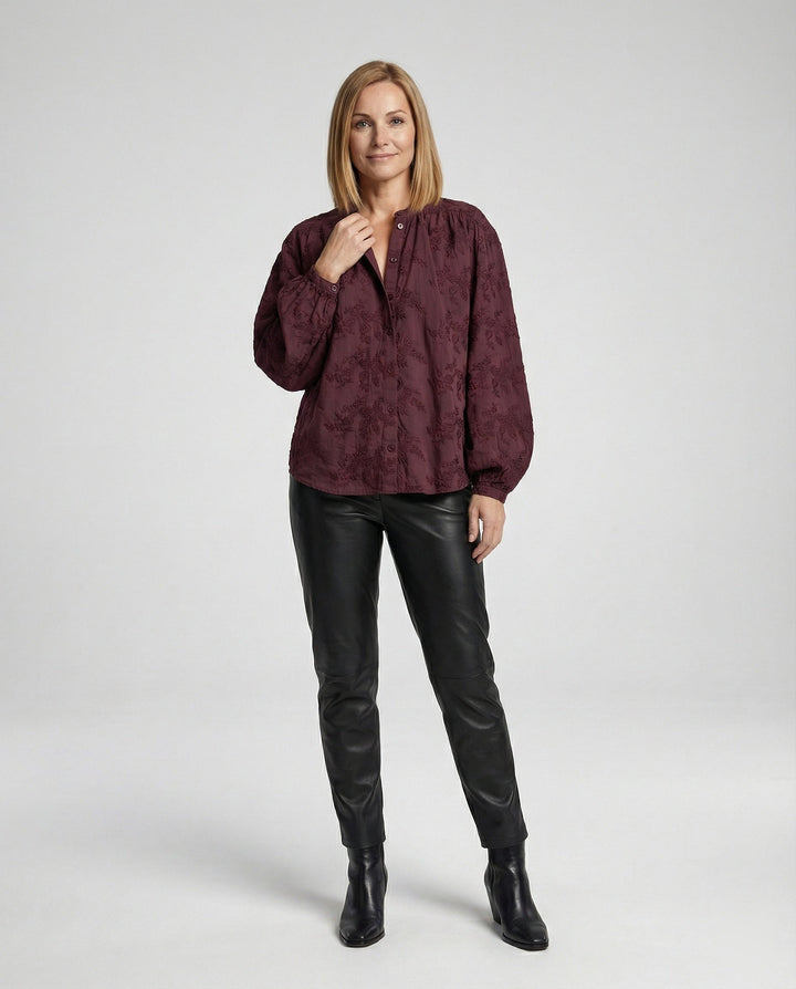 Women's Cotton Embroidered Blouse