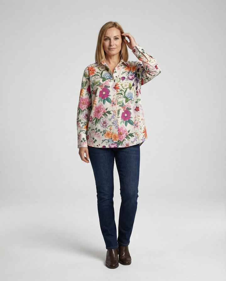 Women's Satin Shirt Blouse