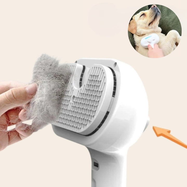 Dog Brush & Cat Brush Brush for Short Hair & Long Hair with Steam Function FurMeister, view 4 - Elena Harper