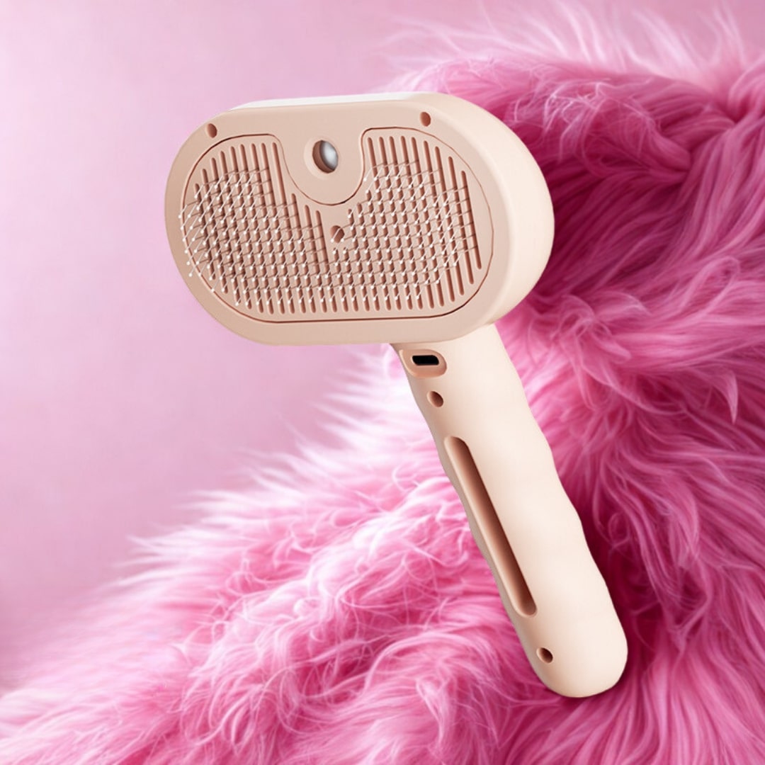 Dog Brush & Cat Brush Brush for Short Hair & Long Hair with Steam Function FurMeister, view 3 - Elena Harper