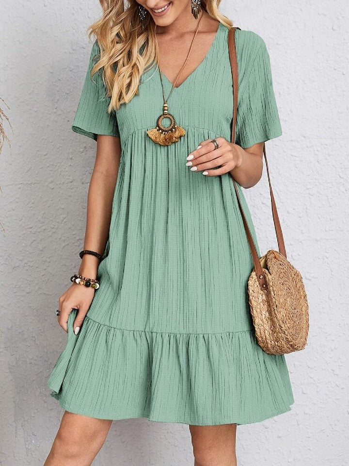 Aisha Elegant Dress to Cover the Abdomen - Elena Harper