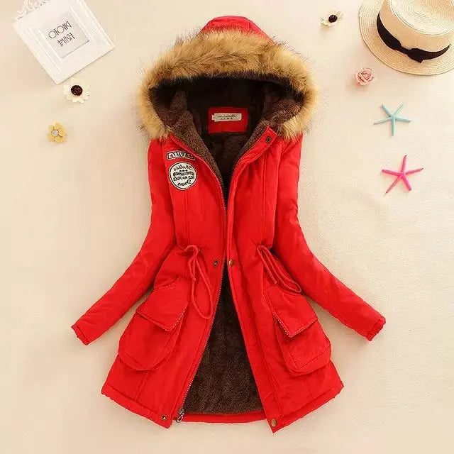 Padded Jacket with Hood for Women