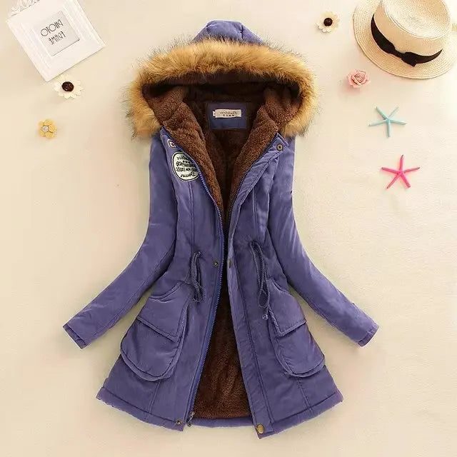Padded Jacket with Hood for Women
