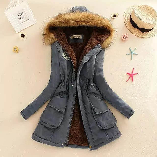 Padded Jacket with Hood for Women