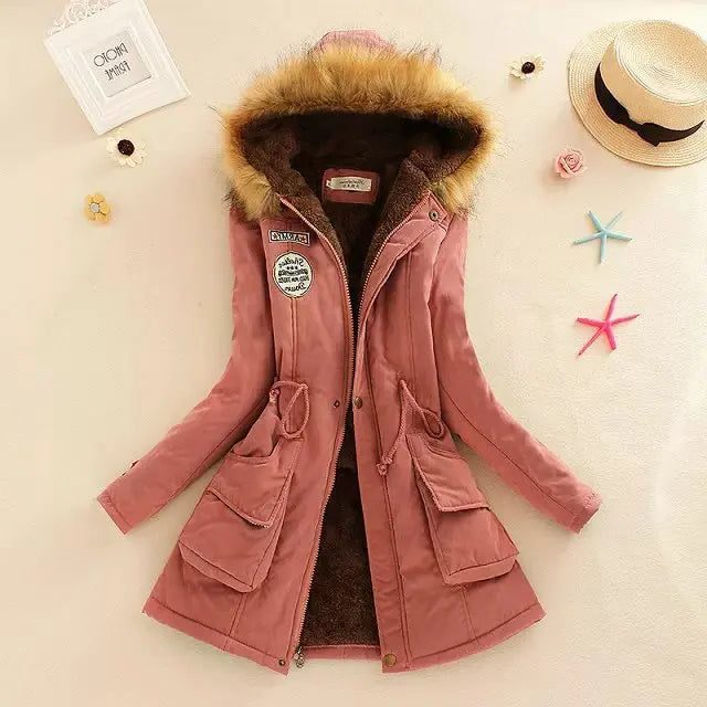 Padded Jacket with Hood for Women