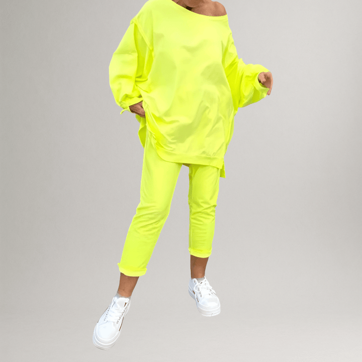 Winona | Classic Oversized Blouse and Pant Set
