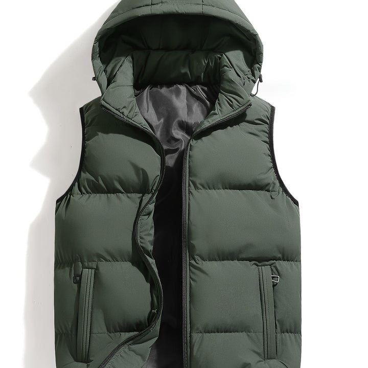 Men's Hooded Vest - Elena Harper