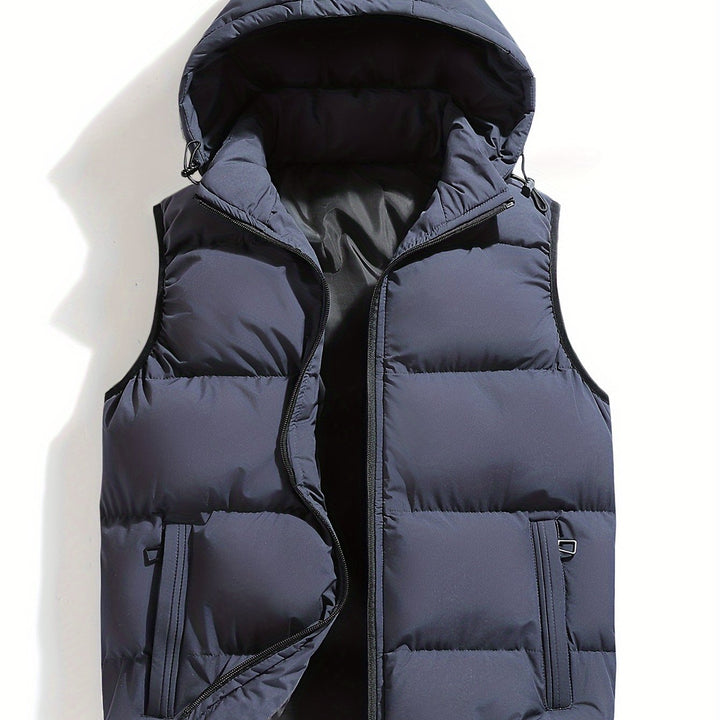 Men's Hooded Vest - Elena Harper