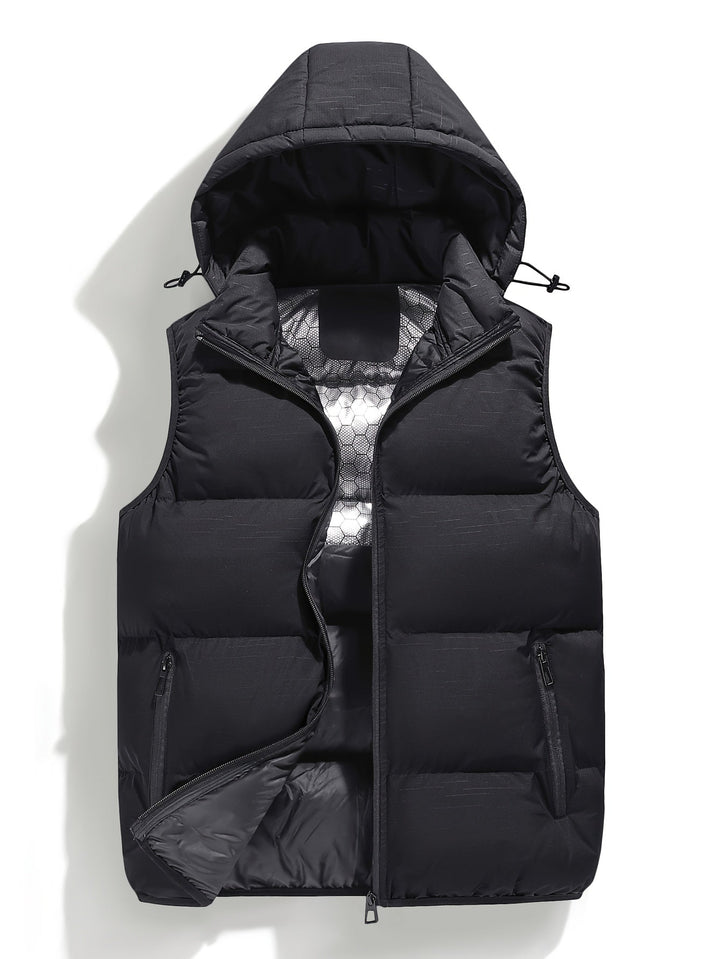 Men's Hooded Vest - Elena Harper