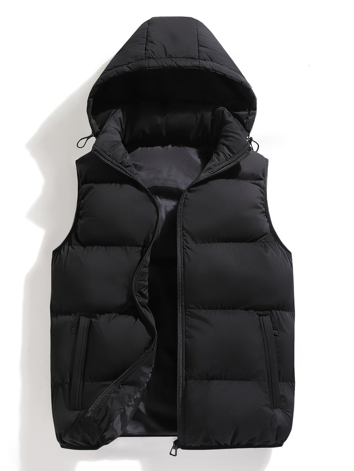 Men's Hooded Vest - Elena Harper