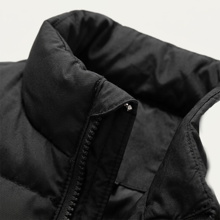 Men's Quilted Zip Vest - Elena Harper