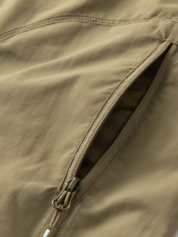 Zipped Utility Vest for Men