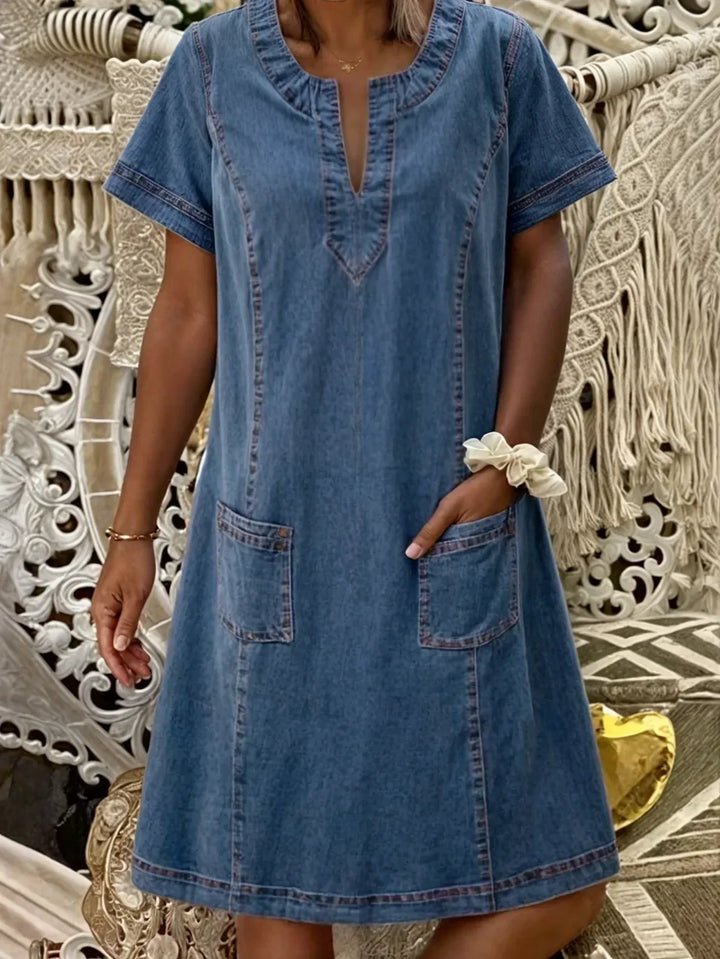 Nicole | Women's Casual Winter Dress with Pockets