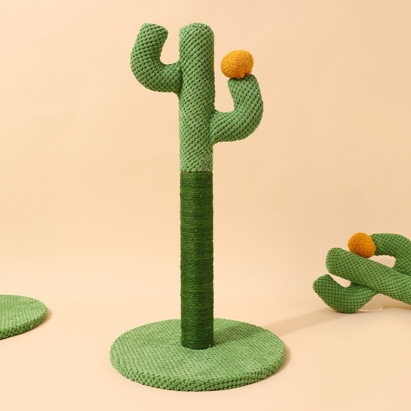 Cat Cactus Sisal Scratching Post for Happy Paws