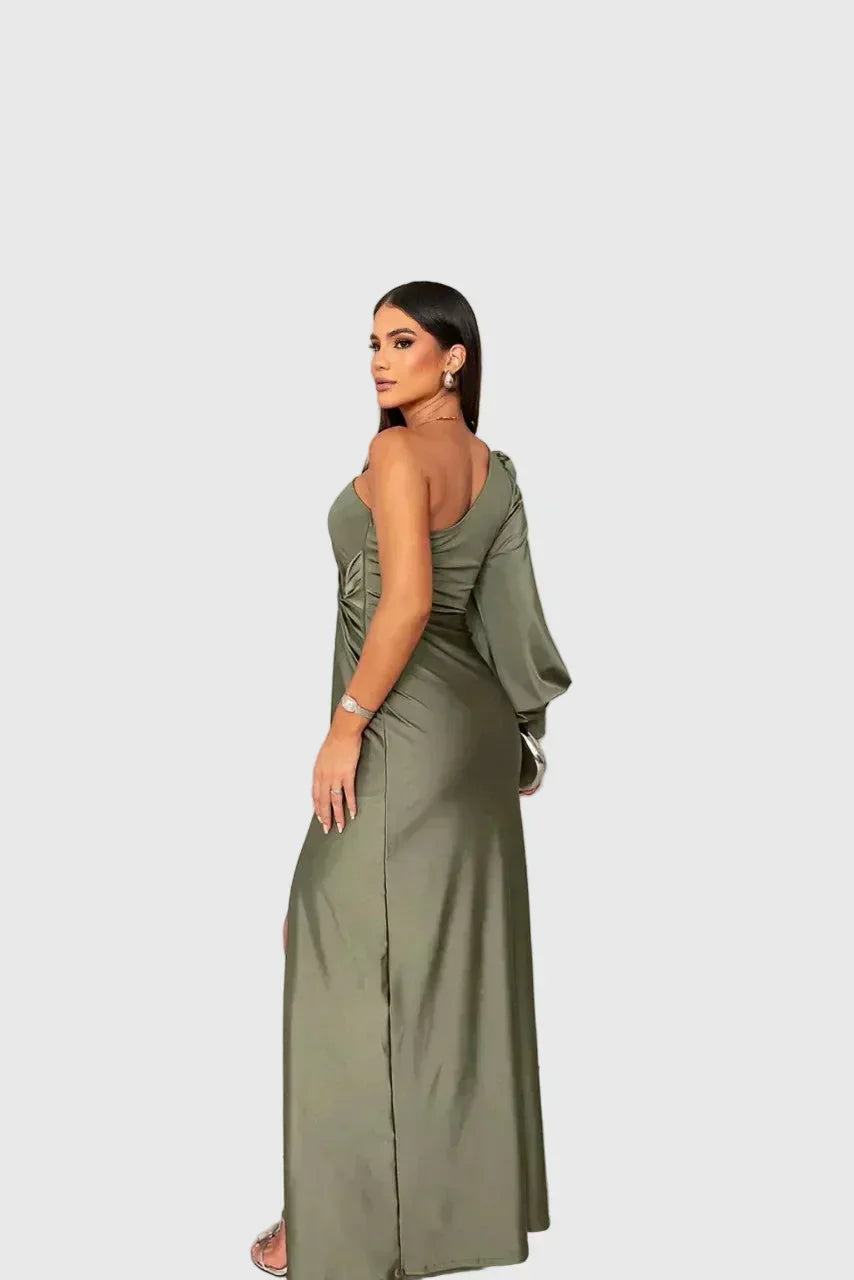 Melyssa Elegant Maxi Evening Dress, view 7 - Elena Harper