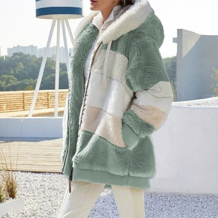 EMMA - SNOW LUXE ZIP HOODIE