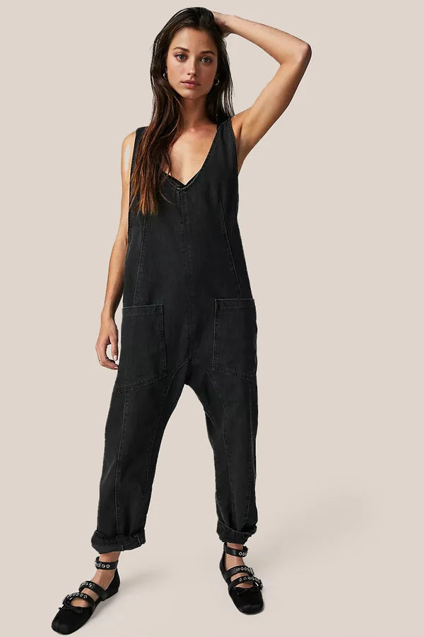 Tabitha - Denim Jumpsuit for Women